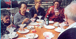 Altenpflege kaffeetafel